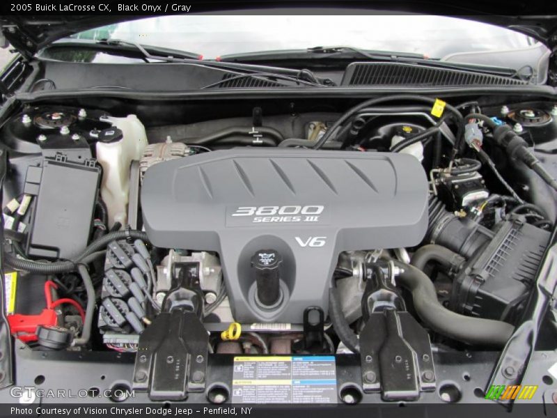 Black Onyx / Gray 2005 Buick LaCrosse CX