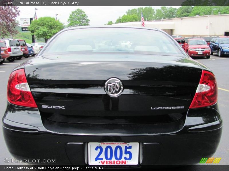 Black Onyx / Gray 2005 Buick LaCrosse CX