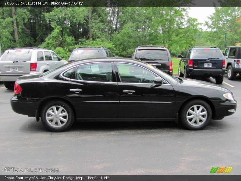 Black Onyx / Gray 2005 Buick LaCrosse CX