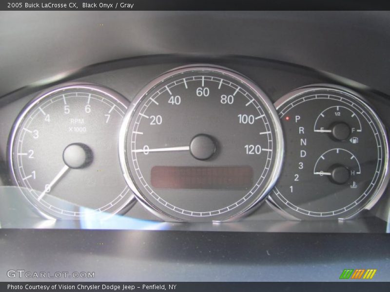 Black Onyx / Gray 2005 Buick LaCrosse CX
