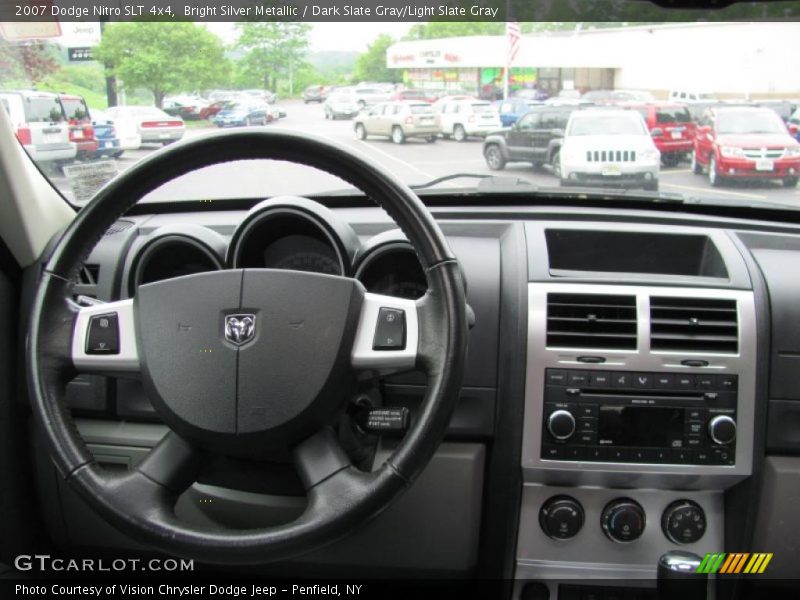 Bright Silver Metallic / Dark Slate Gray/Light Slate Gray 2007 Dodge Nitro SLT 4x4