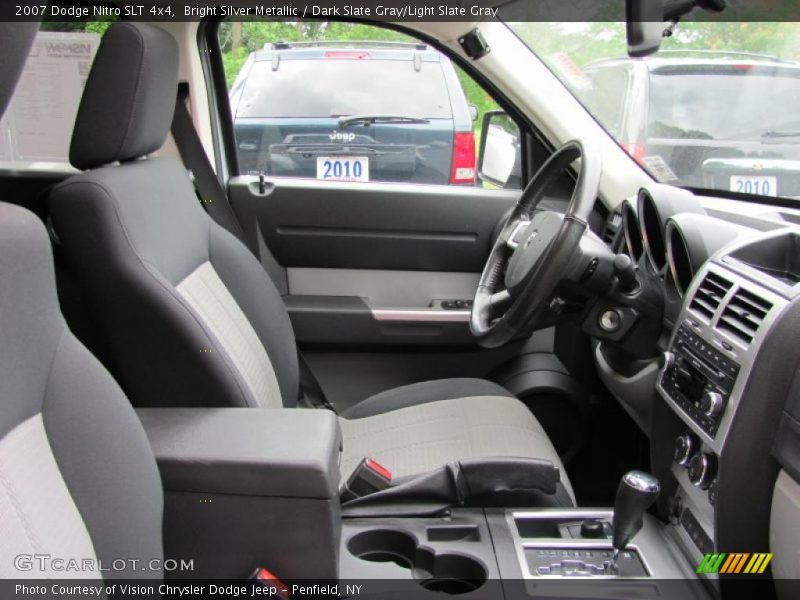 Bright Silver Metallic / Dark Slate Gray/Light Slate Gray 2007 Dodge Nitro SLT 4x4