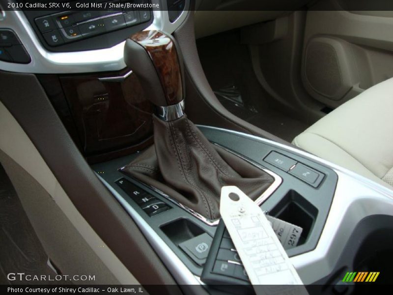 Gold Mist / Shale/Brownstone 2010 Cadillac SRX V6