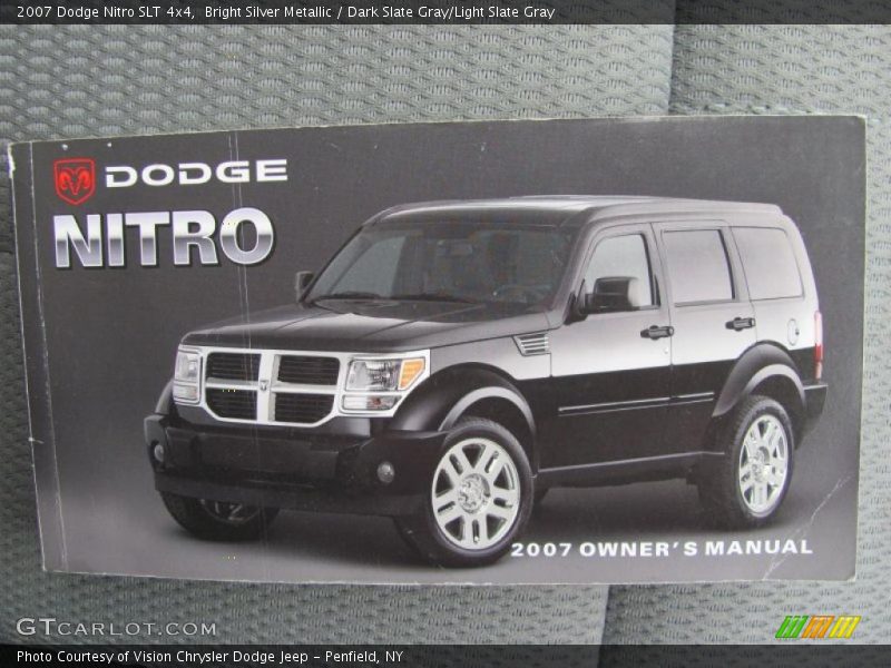 Bright Silver Metallic / Dark Slate Gray/Light Slate Gray 2007 Dodge Nitro SLT 4x4