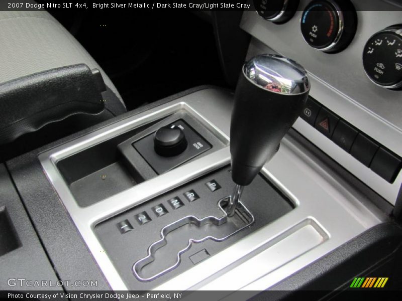 Bright Silver Metallic / Dark Slate Gray/Light Slate Gray 2007 Dodge Nitro SLT 4x4
