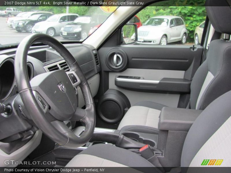 Bright Silver Metallic / Dark Slate Gray/Light Slate Gray 2007 Dodge Nitro SLT 4x4