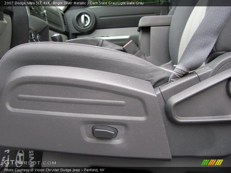 Bright Silver Metallic / Dark Slate Gray/Light Slate Gray 2007 Dodge Nitro SLT 4x4