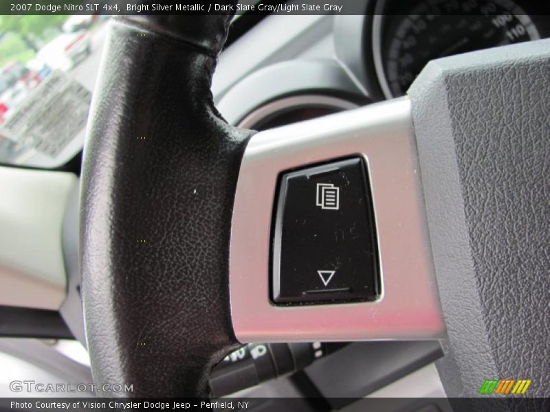 Bright Silver Metallic / Dark Slate Gray/Light Slate Gray 2007 Dodge Nitro SLT 4x4