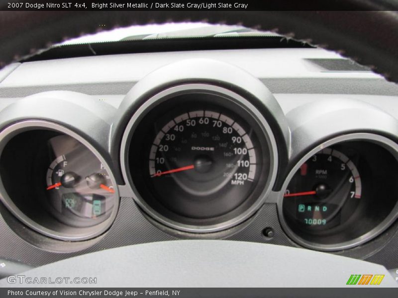 Bright Silver Metallic / Dark Slate Gray/Light Slate Gray 2007 Dodge Nitro SLT 4x4