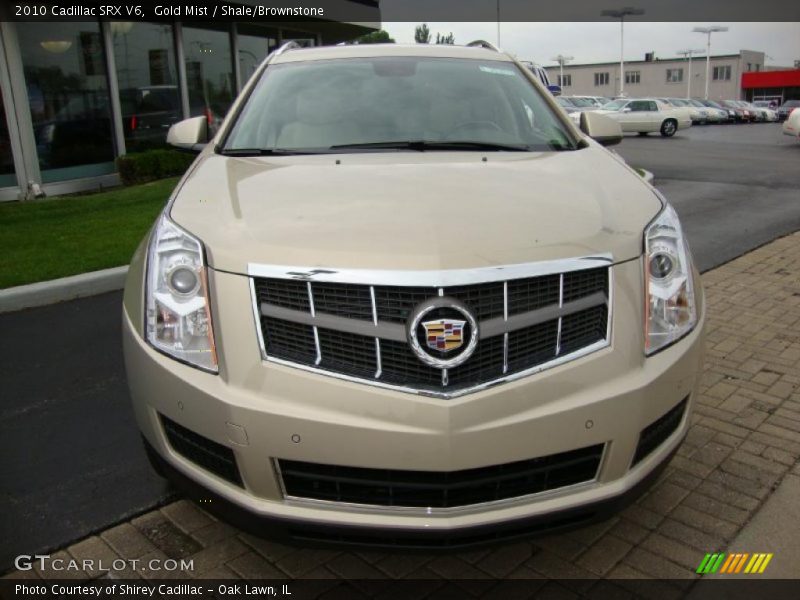 Gold Mist / Shale/Brownstone 2010 Cadillac SRX V6