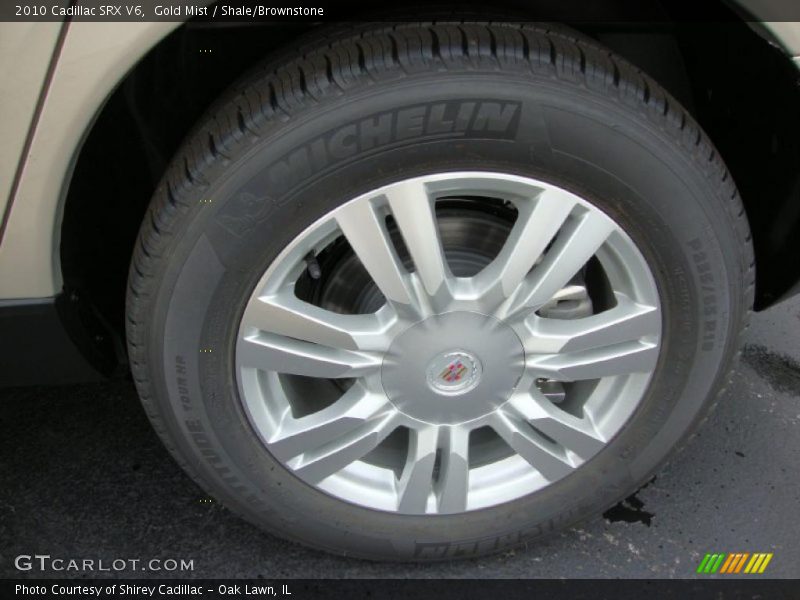Gold Mist / Shale/Brownstone 2010 Cadillac SRX V6