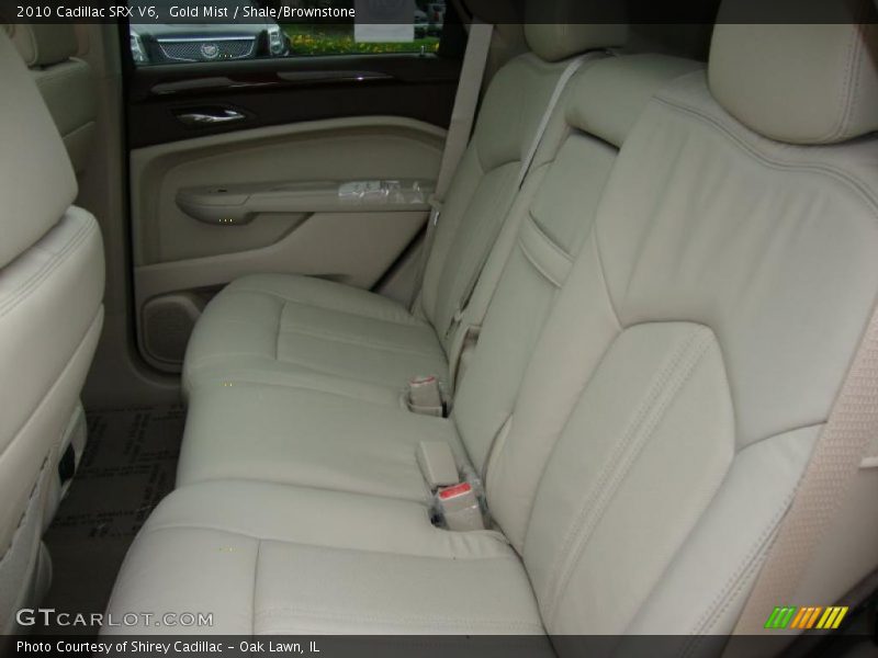 Gold Mist / Shale/Brownstone 2010 Cadillac SRX V6