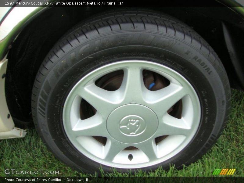 White Opalescent Metallic / Prairie Tan 1997 Mercury Cougar XR7