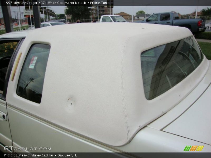 White Opalescent Metallic / Prairie Tan 1997 Mercury Cougar XR7