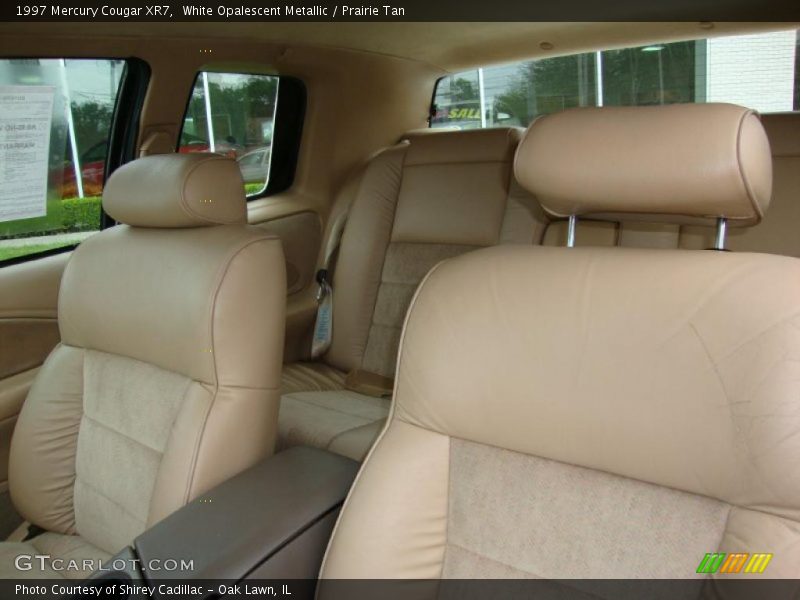 White Opalescent Metallic / Prairie Tan 1997 Mercury Cougar XR7