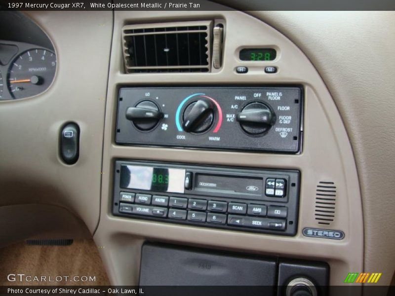 White Opalescent Metallic / Prairie Tan 1997 Mercury Cougar XR7