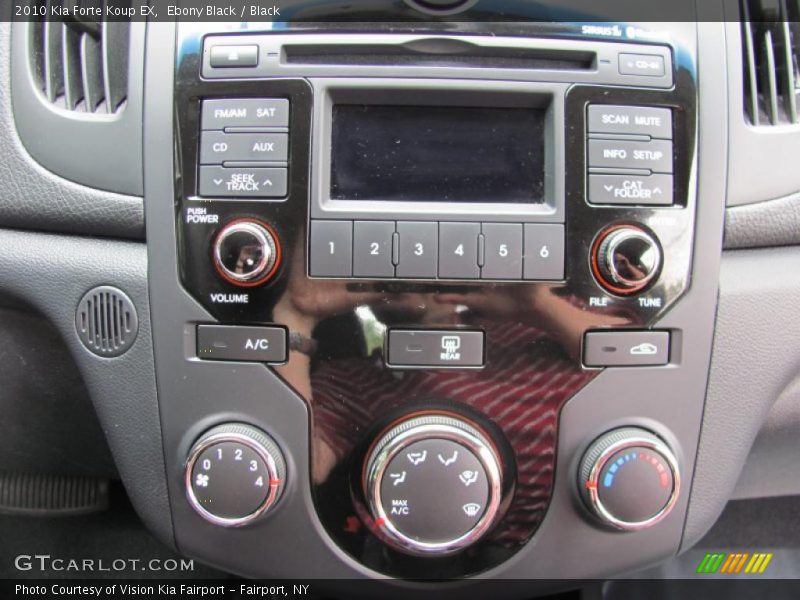 Ebony Black / Black 2010 Kia Forte Koup EX