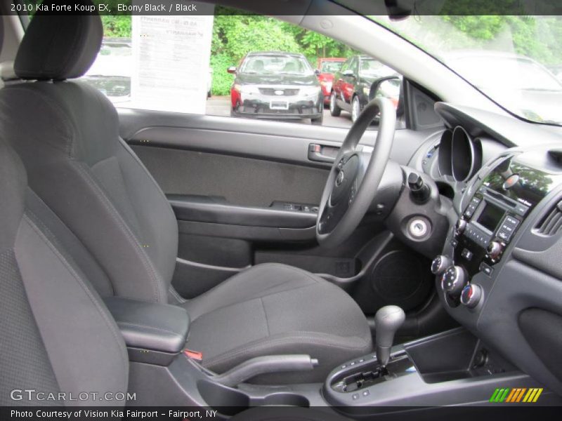 Ebony Black / Black 2010 Kia Forte Koup EX