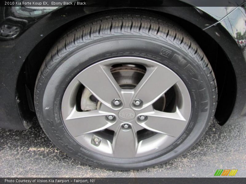 Ebony Black / Black 2010 Kia Forte Koup EX