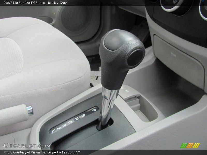 Black / Gray 2007 Kia Spectra EX Sedan