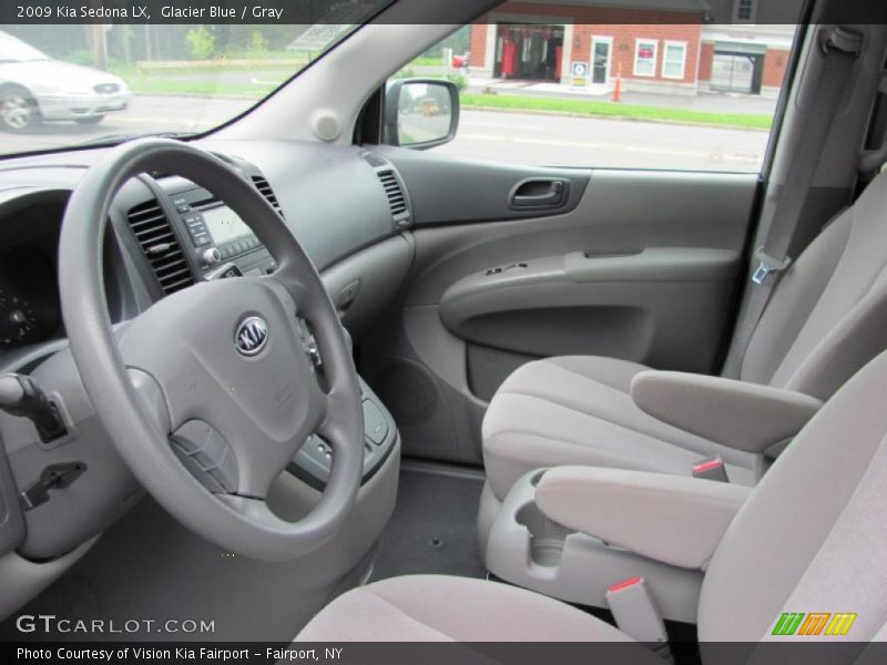 Glacier Blue / Gray 2009 Kia Sedona LX