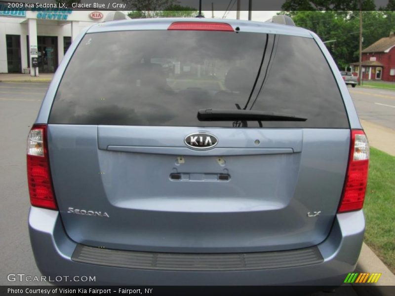 Glacier Blue / Gray 2009 Kia Sedona LX