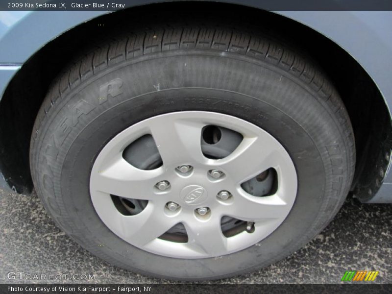 Glacier Blue / Gray 2009 Kia Sedona LX