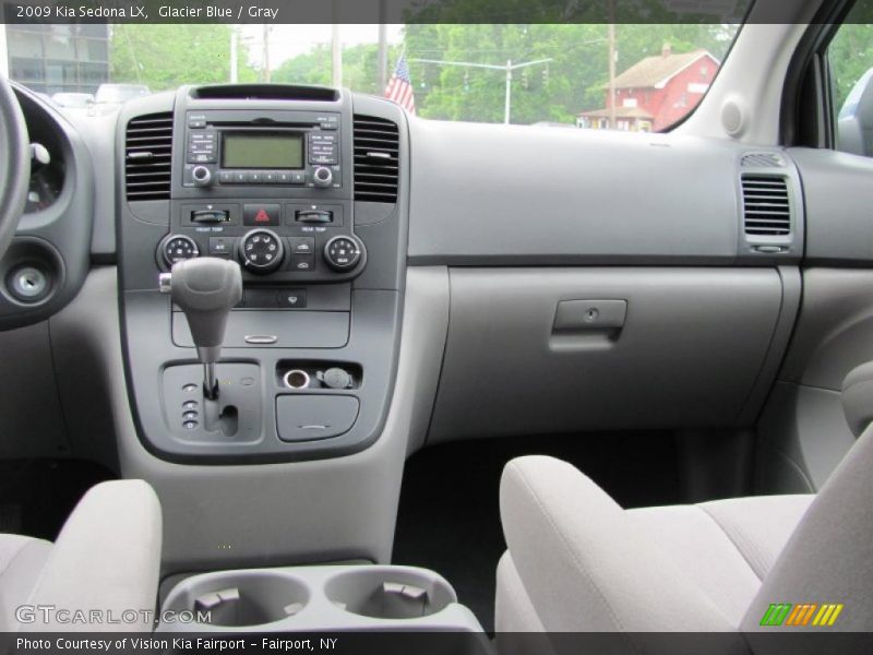Glacier Blue / Gray 2009 Kia Sedona LX