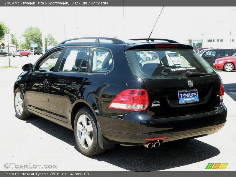 Black Uni / Anthracite 2009 Volkswagen Jetta S SportWagen