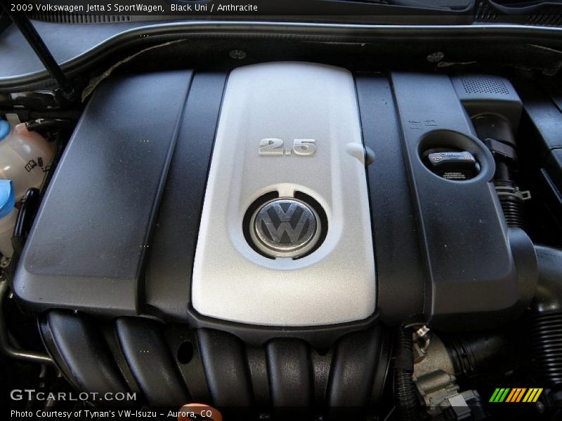 Black Uni / Anthracite 2009 Volkswagen Jetta S SportWagen