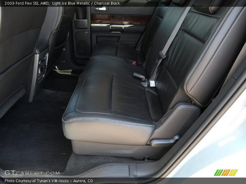 Light Ice Blue Metallic / Charcoal Black 2009 Ford Flex SEL AWD