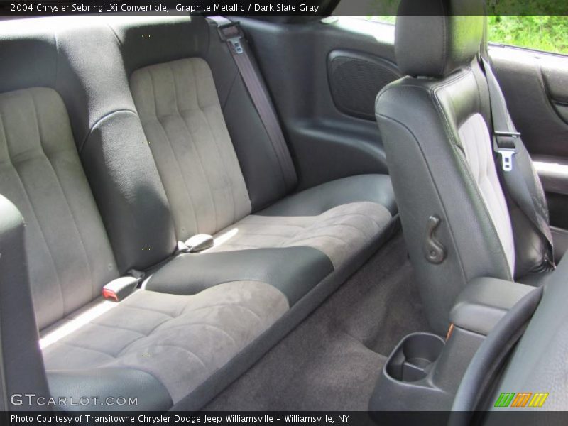 Graphite Metallic / Dark Slate Gray 2004 Chrysler Sebring LXi Convertible