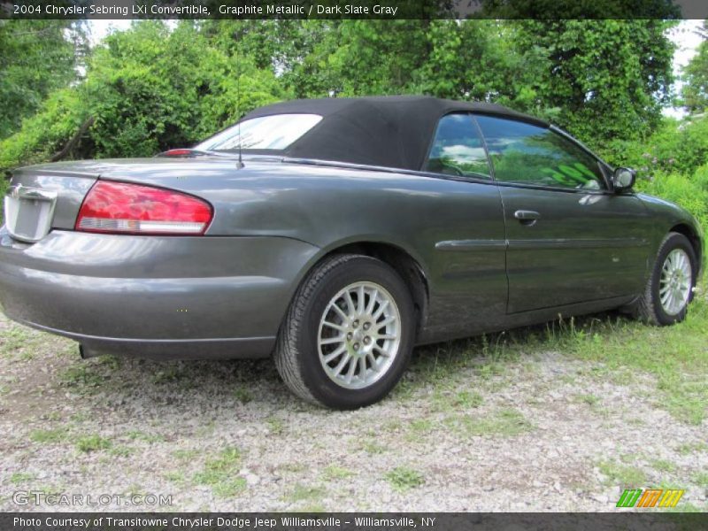 Graphite Metallic / Dark Slate Gray 2004 Chrysler Sebring LXi Convertible