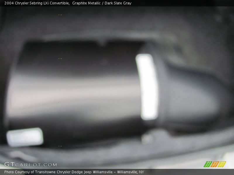 Graphite Metallic / Dark Slate Gray 2004 Chrysler Sebring LXi Convertible