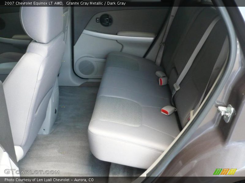 Granite Gray Metallic / Dark Gray 2007 Chevrolet Equinox LT AWD