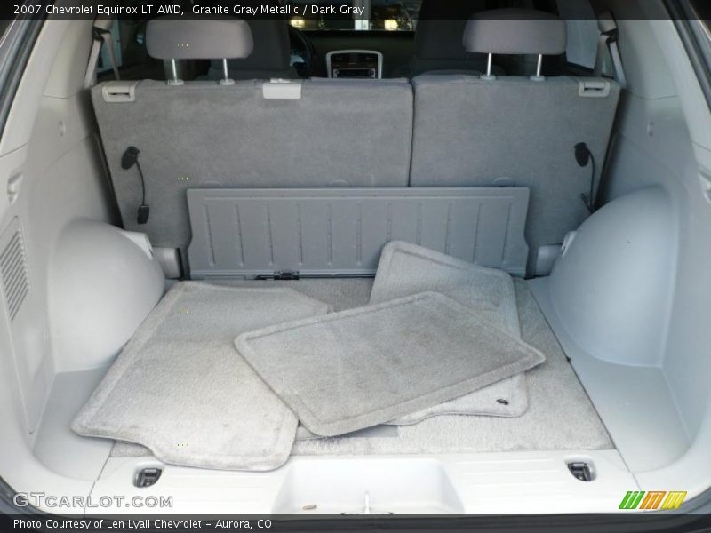 Granite Gray Metallic / Dark Gray 2007 Chevrolet Equinox LT AWD