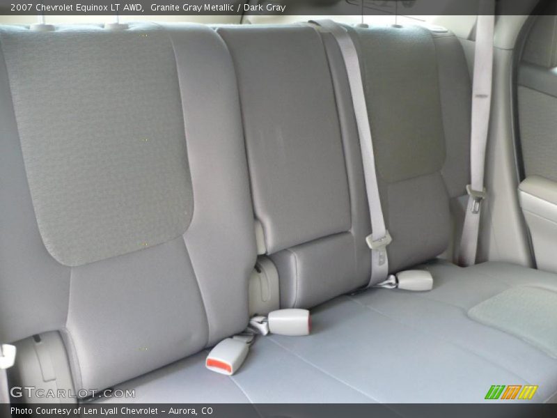 Granite Gray Metallic / Dark Gray 2007 Chevrolet Equinox LT AWD
