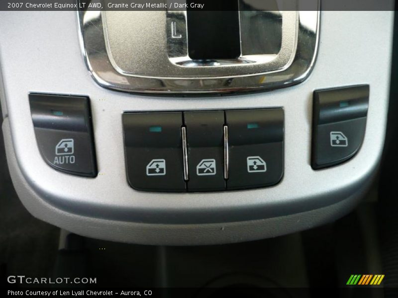 Granite Gray Metallic / Dark Gray 2007 Chevrolet Equinox LT AWD