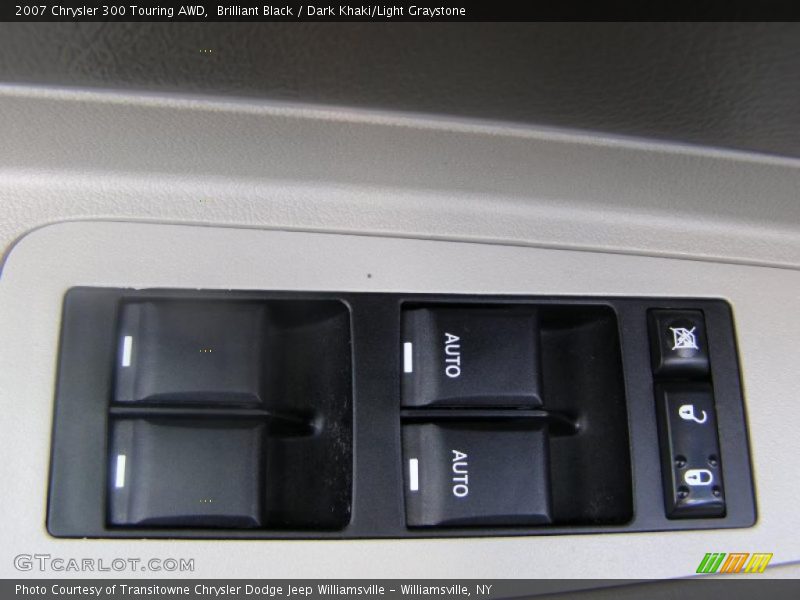 Brilliant Black / Dark Khaki/Light Graystone 2007 Chrysler 300 Touring AWD