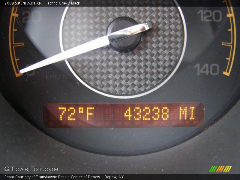 Techno Gray / Black 2009 Saturn Aura XR