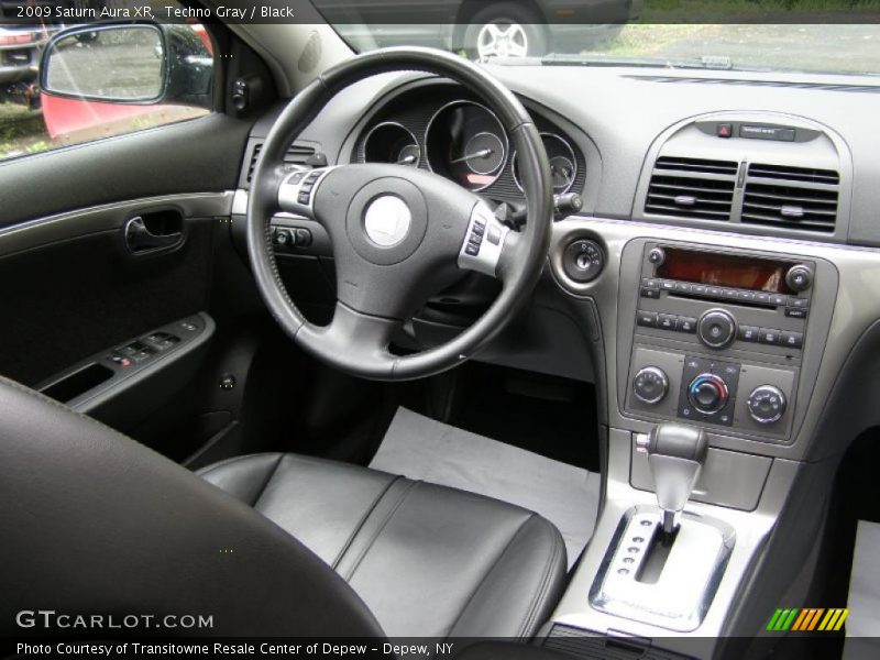 Techno Gray / Black 2009 Saturn Aura XR