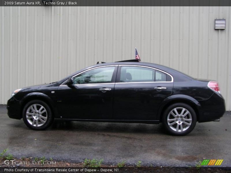 Techno Gray / Black 2009 Saturn Aura XR