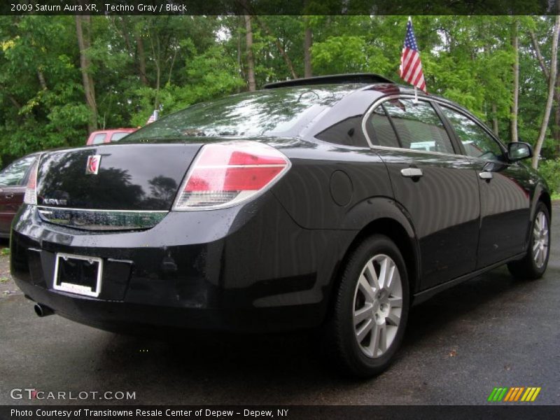 Techno Gray / Black 2009 Saturn Aura XR
