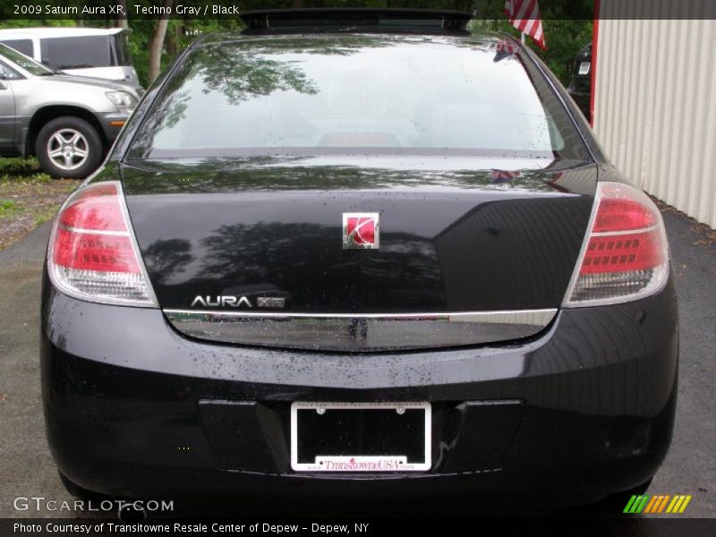 Techno Gray / Black 2009 Saturn Aura XR