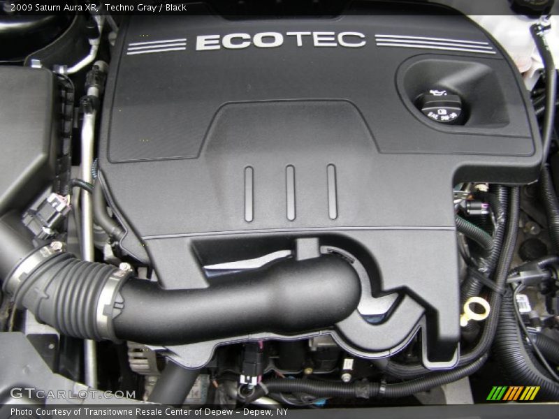 Techno Gray / Black 2009 Saturn Aura XR