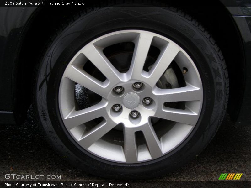 Techno Gray / Black 2009 Saturn Aura XR