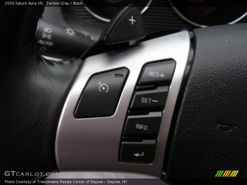 Techno Gray / Black 2009 Saturn Aura XR