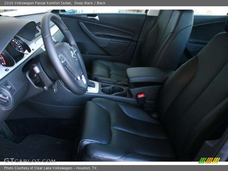 Deep Black / Black 2010 Volkswagen Passat Komfort Sedan