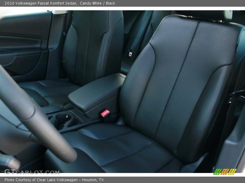 Candy White / Black 2010 Volkswagen Passat Komfort Sedan