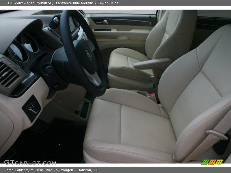 Tanzanite Blue Metallic / Ceylon Beige 2010 Volkswagen Routan SE